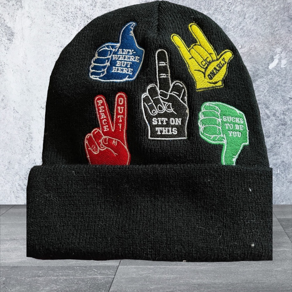 Unisex Explicit sayings skull cap. NWOT